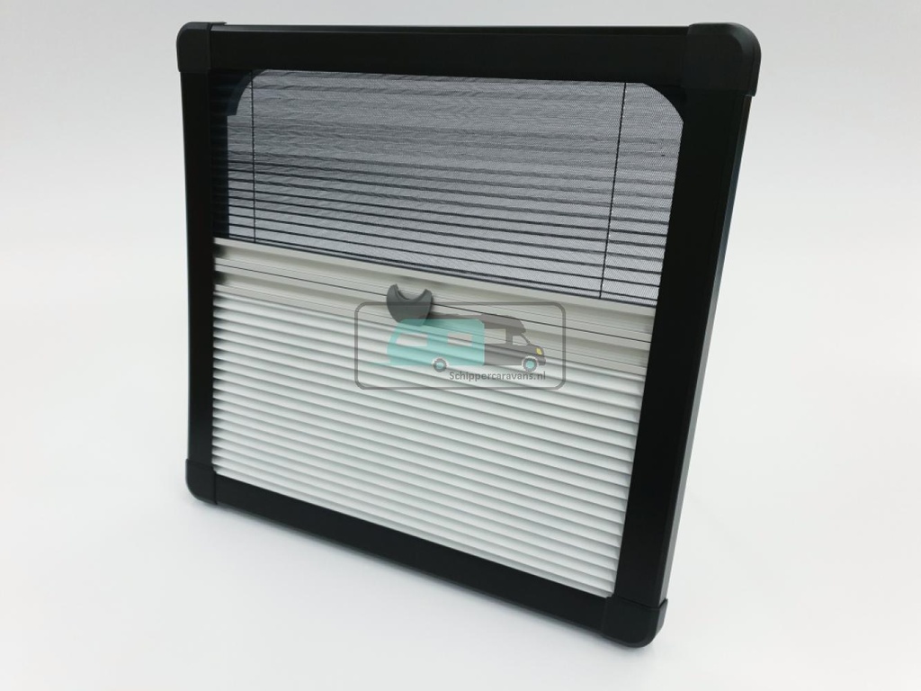 Horrex Rechte Duo Plissé R5000 Zwart 594x499