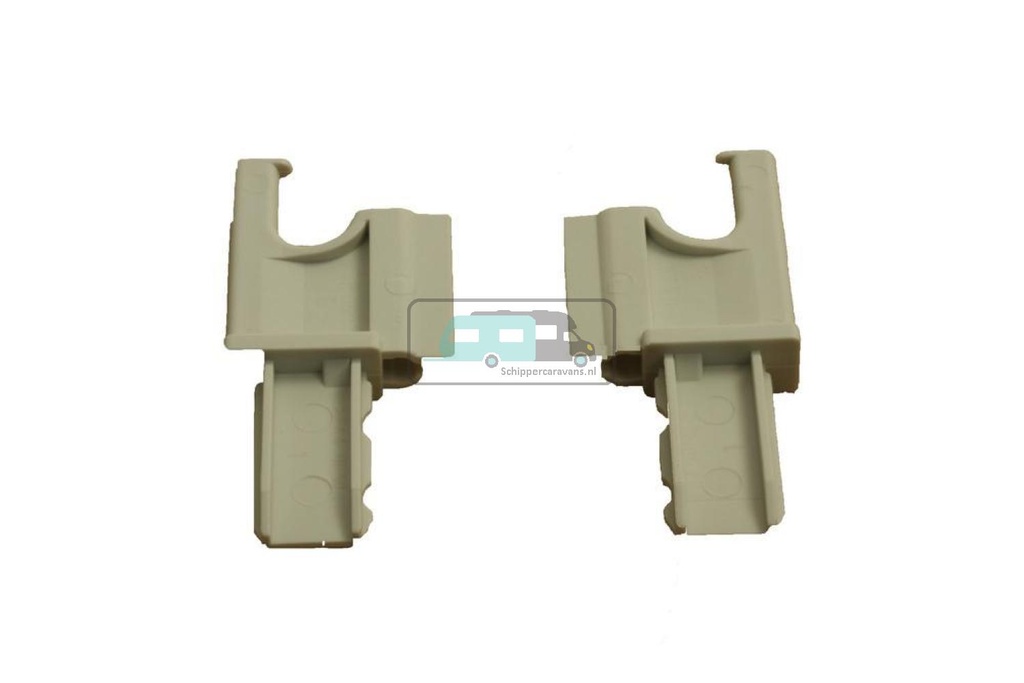 Dometic Combirollo 2001 Eindstuk Grijs L+R