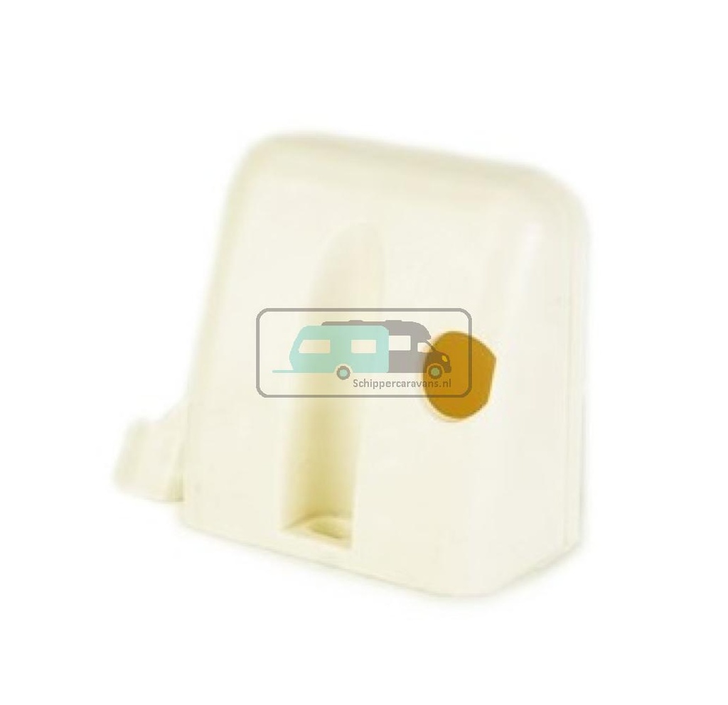 Remiflair 1 Eindkap met Bevestiging Rechts Crèmewit