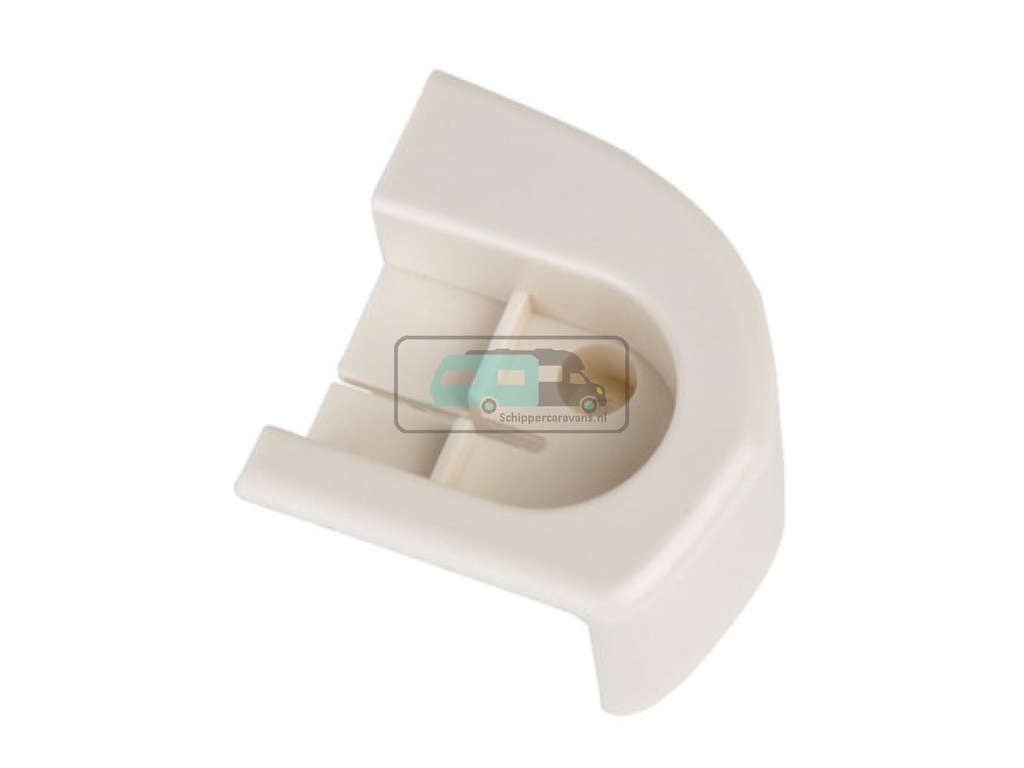 Remiflair 4 Hoekstuk Onder Crèmewit Links