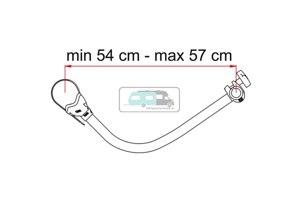 Fiamma Bike-Block Pro 4 Rood