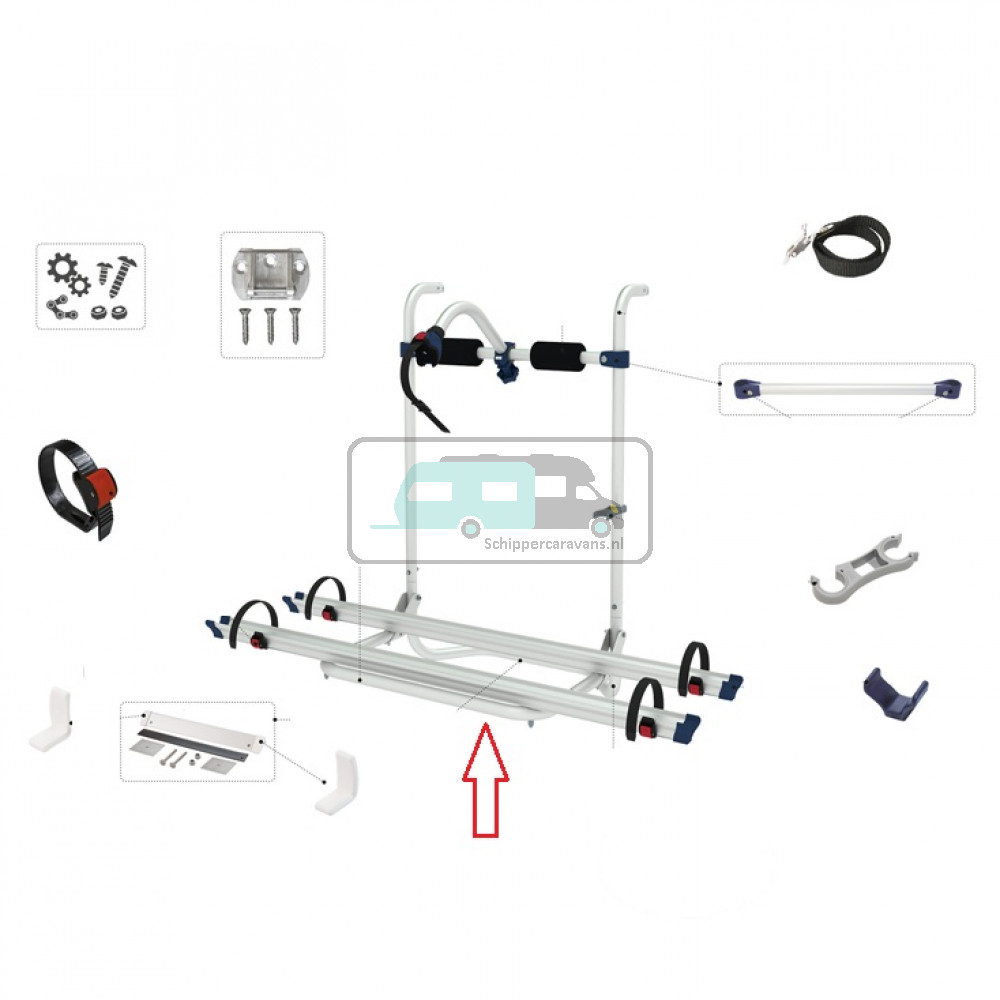 Fiamma Bike Rail support kit Caravan Hobby