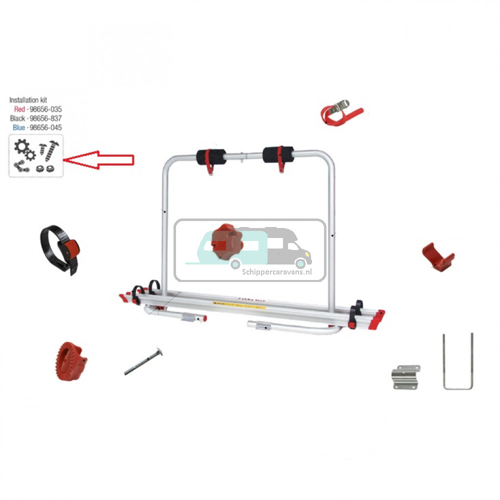 Fiamma Installatie kit Carry-Bike XLA Blue