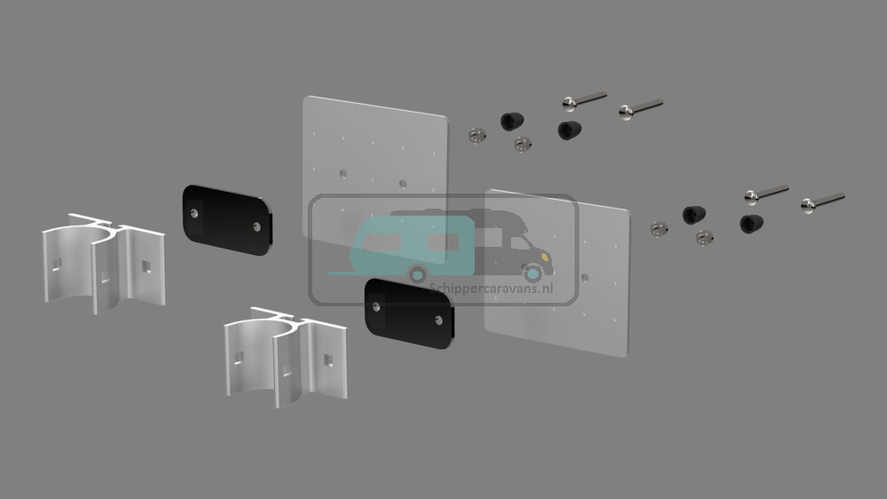 Fiamma Carry-Bike Lift 77 Bevestigingskit Onder