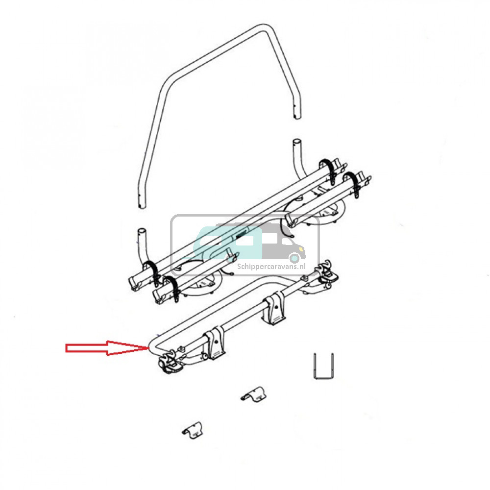 Thule Caravan Smart Base 1500602770