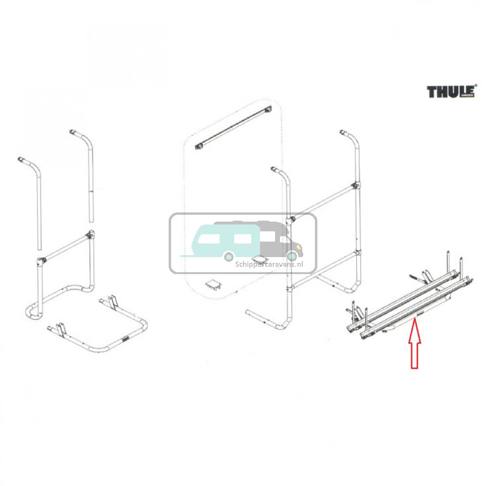 Thule Sport G2 Universal Platform Compleet 1500602652