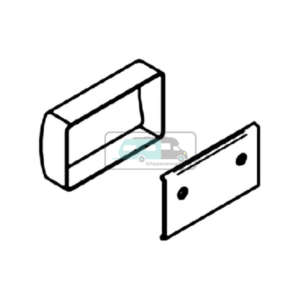 Thule Lower fixation kit inside (2x) 1500602360