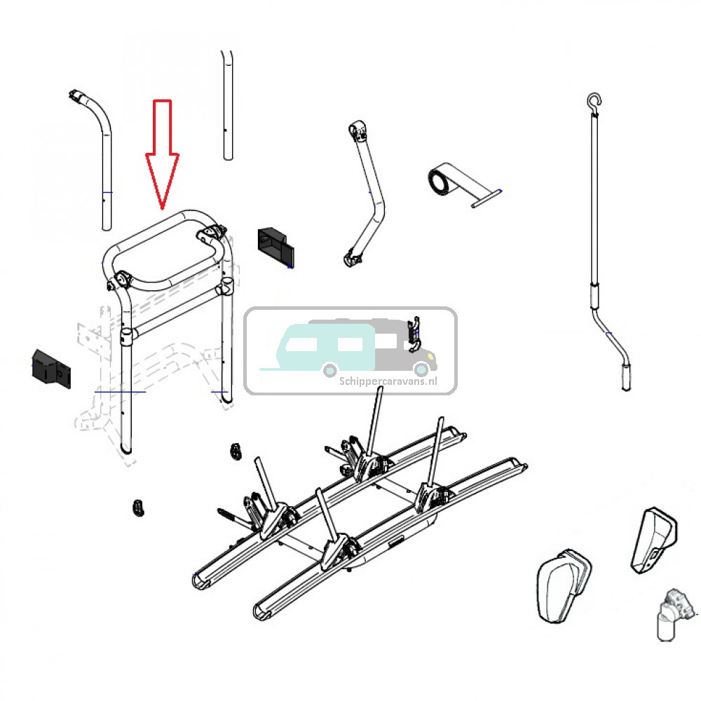 Thule Lift V16 Supporting Frame