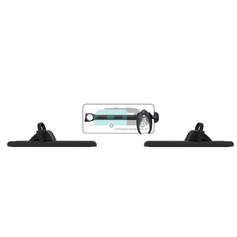 Thule Caravan SuperB 3d rail kit Black