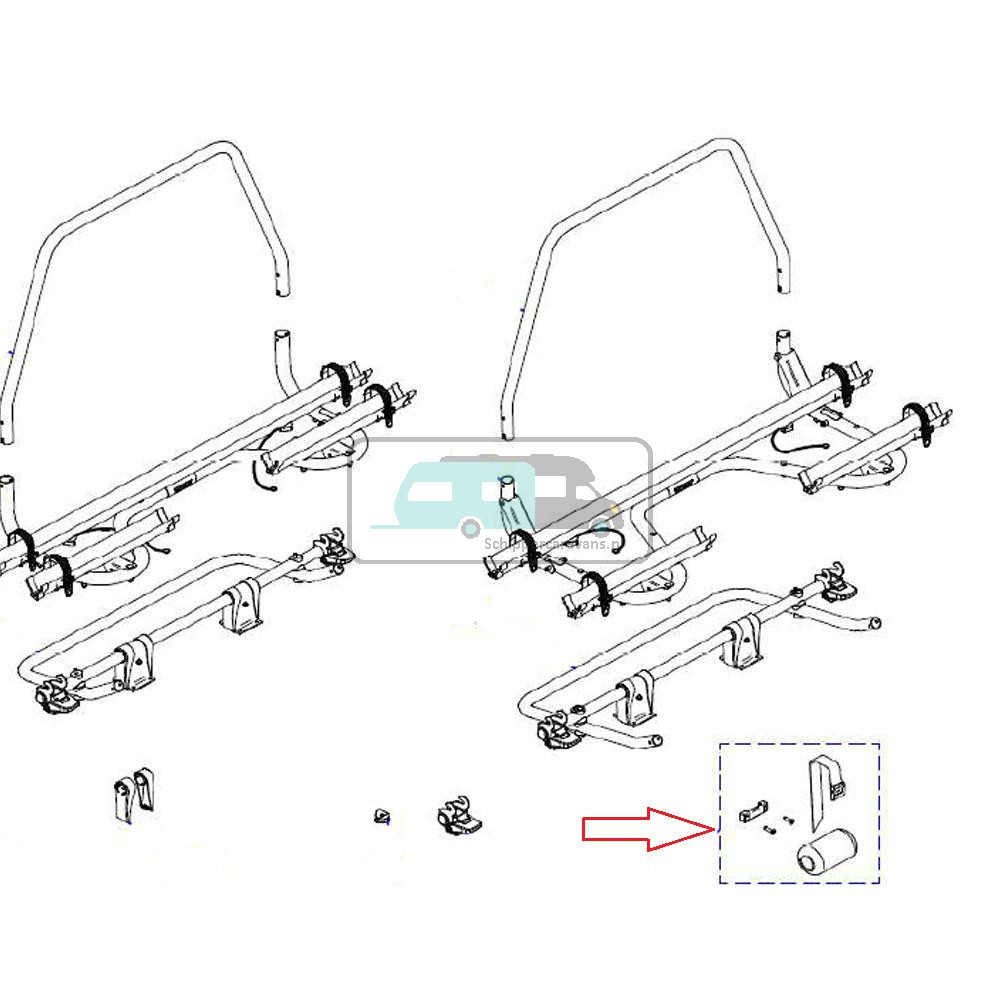 Thule Caravan Smart Eriba Touring  Bevestiging