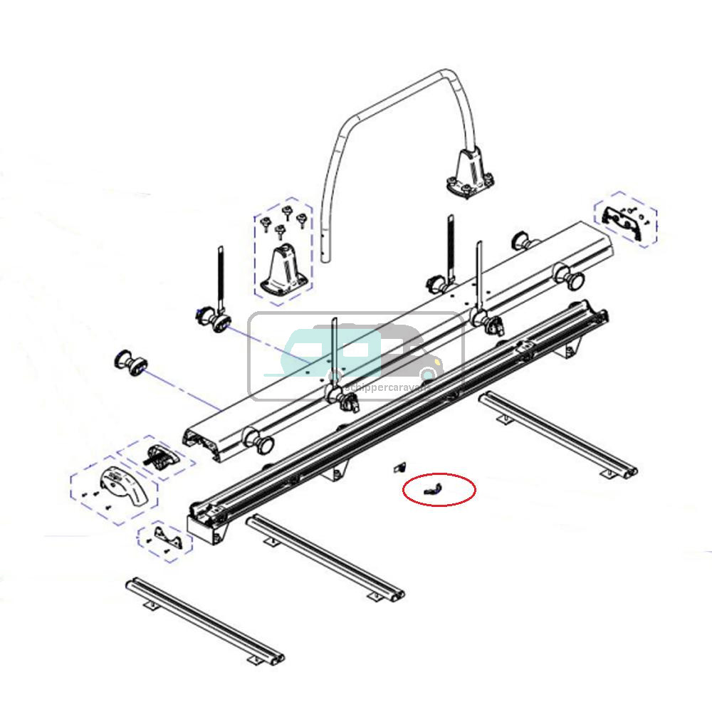Thule VeloSlide Wheel Guide 