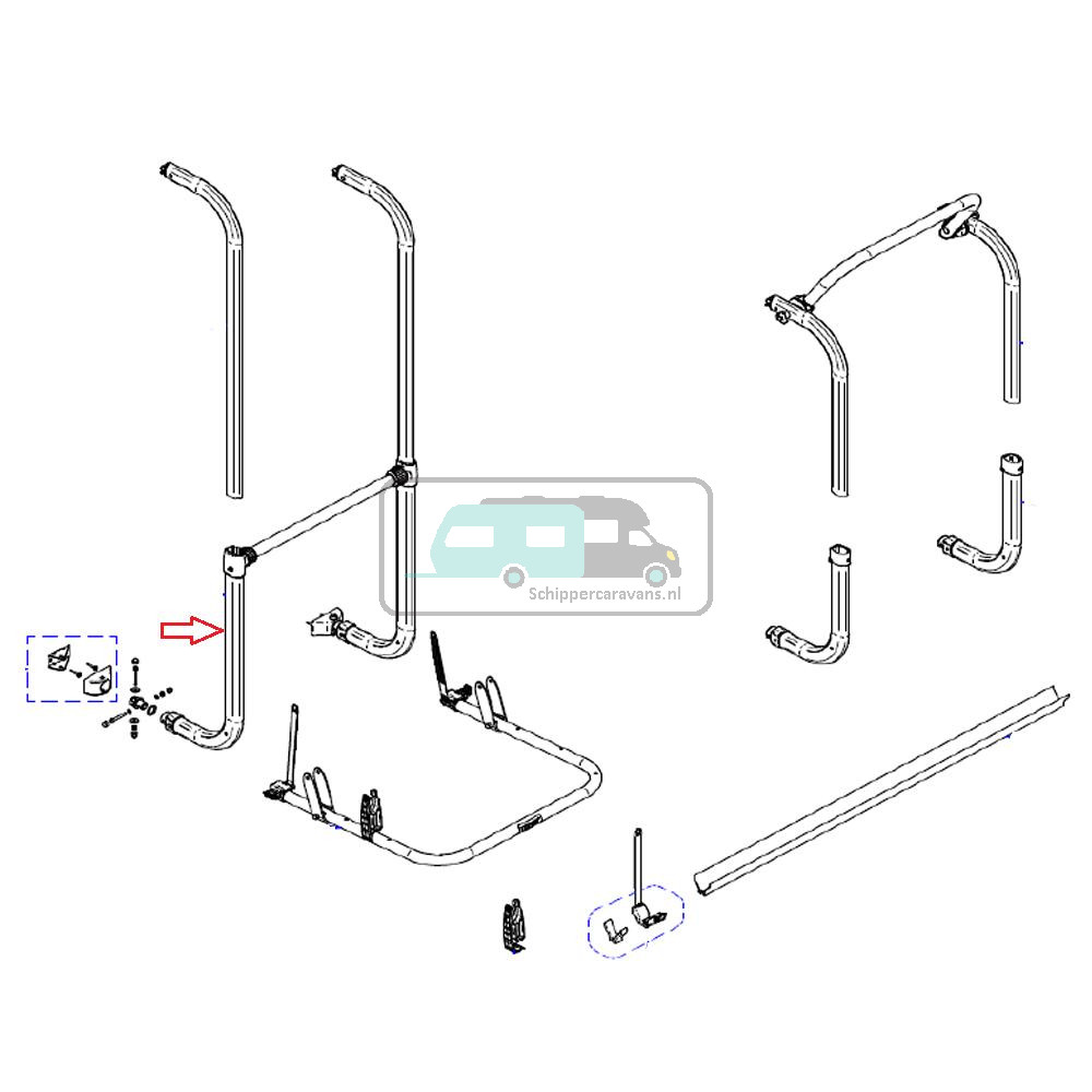 Thule Elite G2 Frame zwart