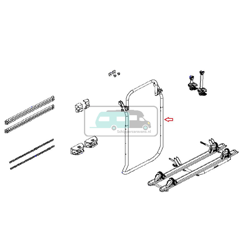 Thule Elite VAN XT Body Black