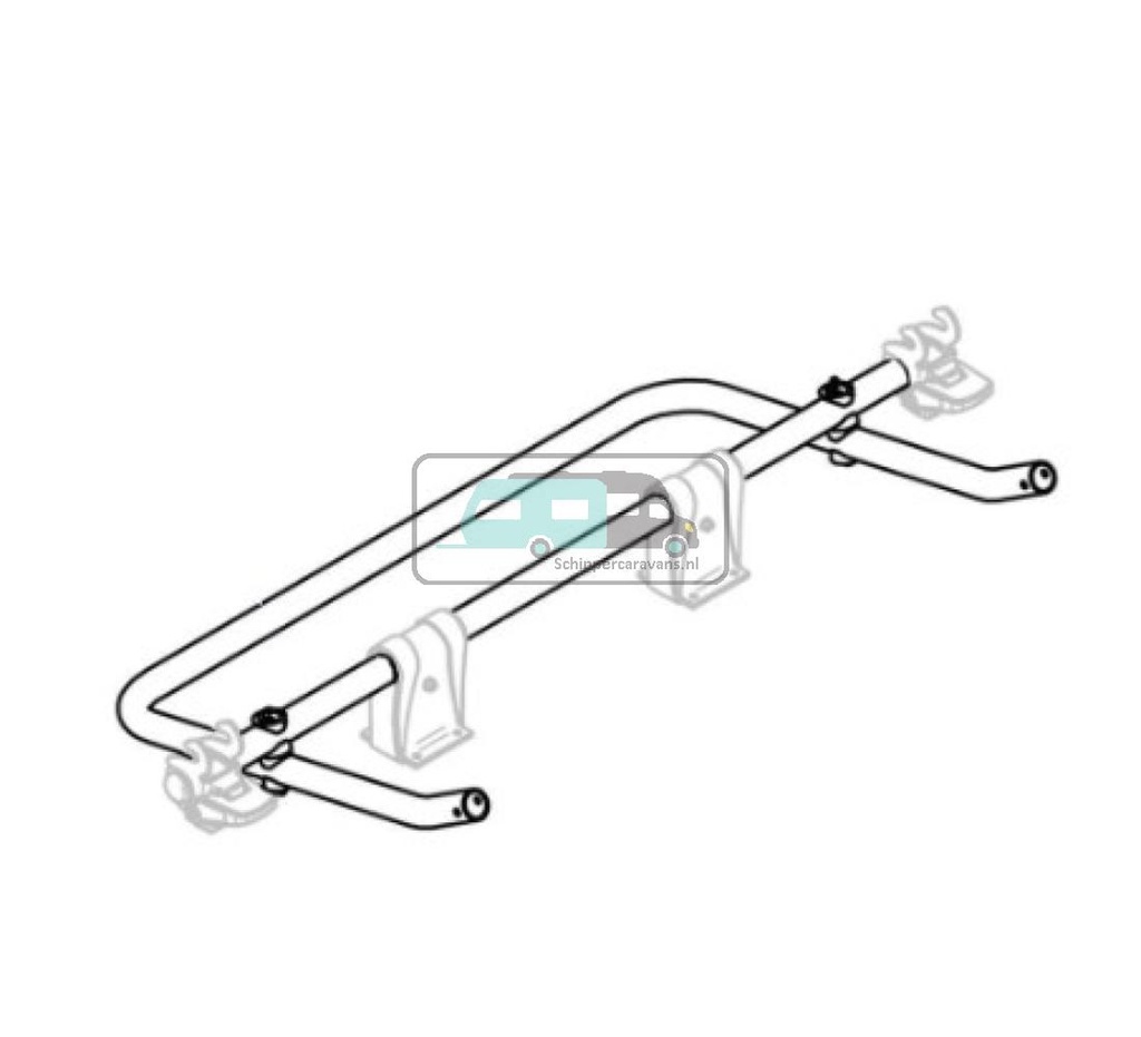 Thule Caravan SuperB XT Platform Complete Black