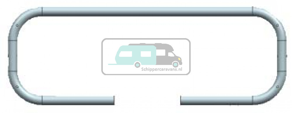 HTD Basisframe Aluminium