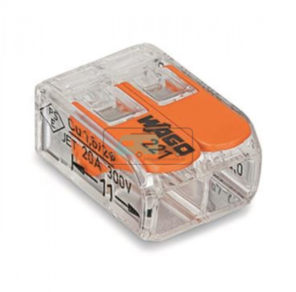 Wago 221 Lasklem 2-Weg