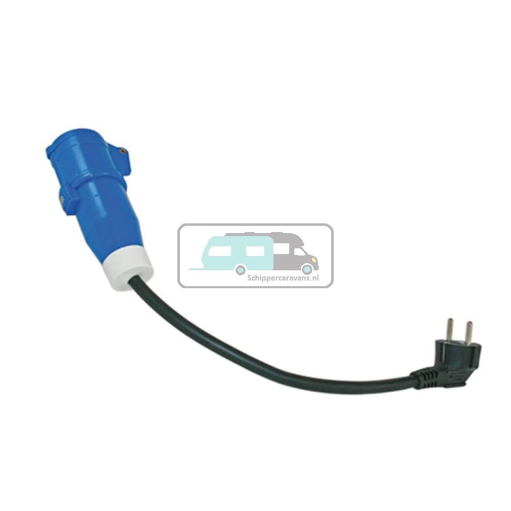 Vechline Verloopkabel CEE Contra-Duits 2,5mm²