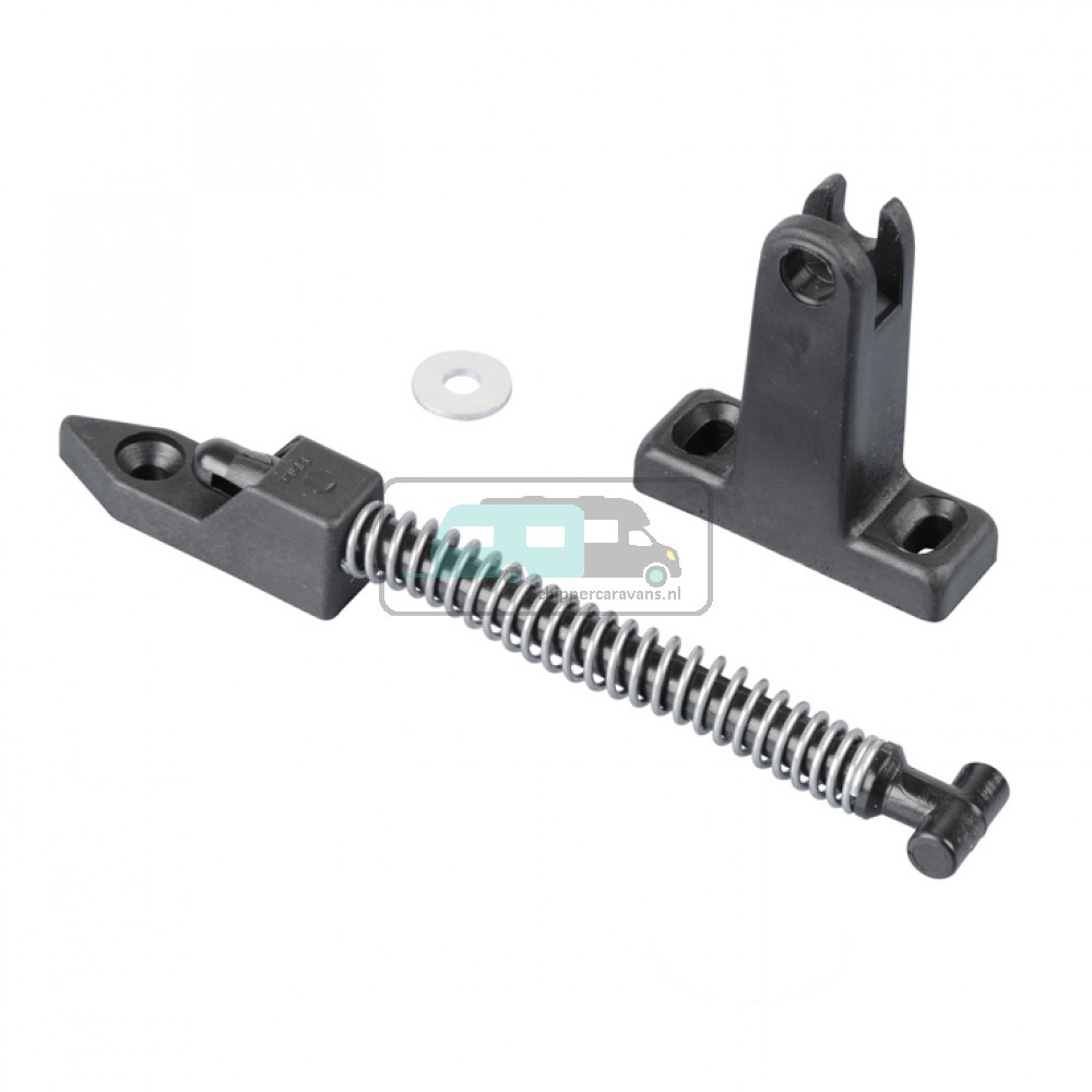 Kastklepuitzetter met Veer Zwart