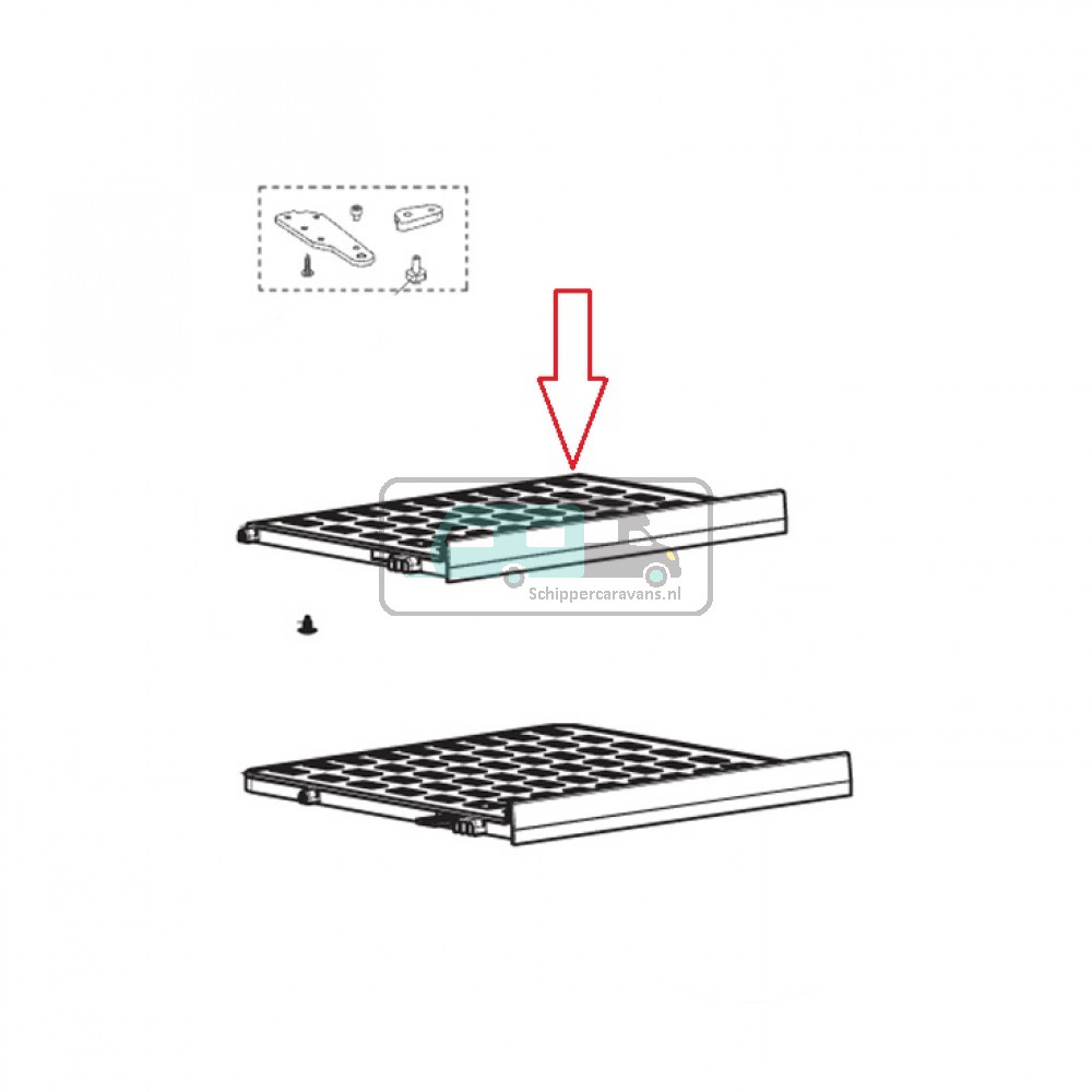 Dometic koelkastrooster RML8330 331x219