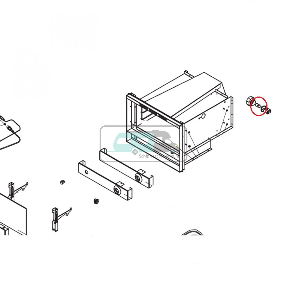 Dometic CBCO Lamp voor Oven 12V/10W E14