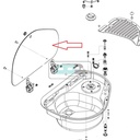 Dometic PI8802 Glasdeksel Band Links