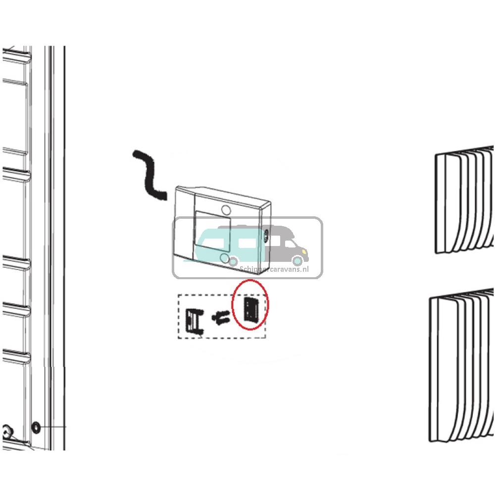Dometic RML9330 Slotpin Compleet