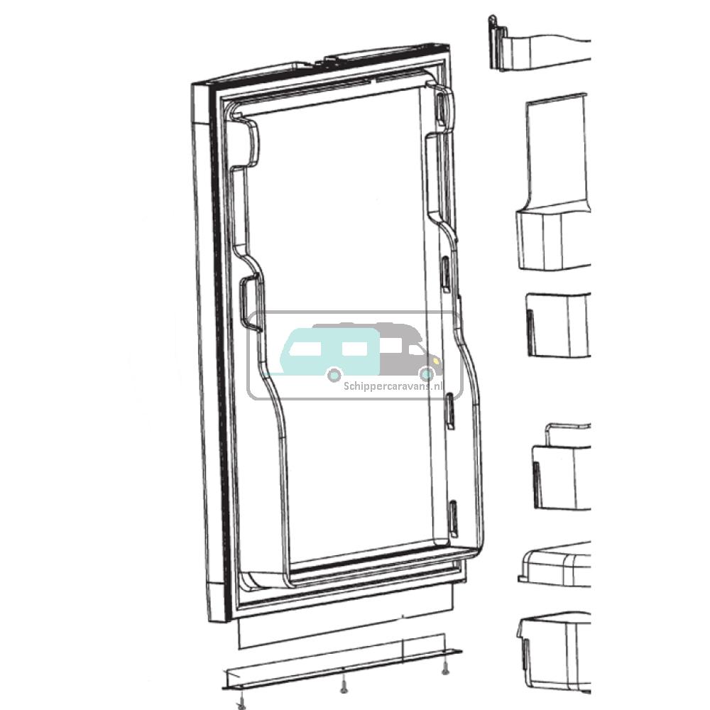 Dometic RM7360 Deur Zonder Deurvak
