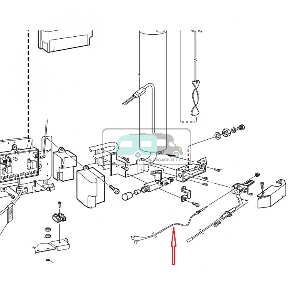Dometic RM2662 Thermokoppel