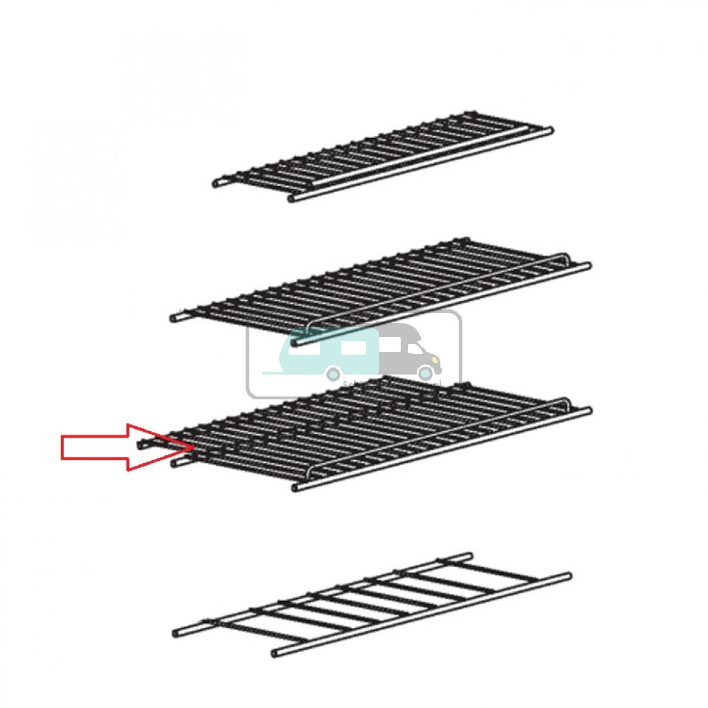 Dometic Rooster bodem verzinkt 463 x 240 2413379302