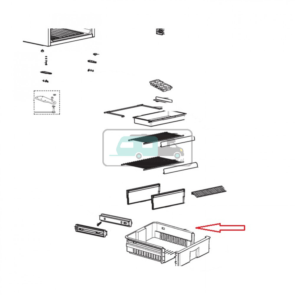 Dometic Vershoudlade RML 9435