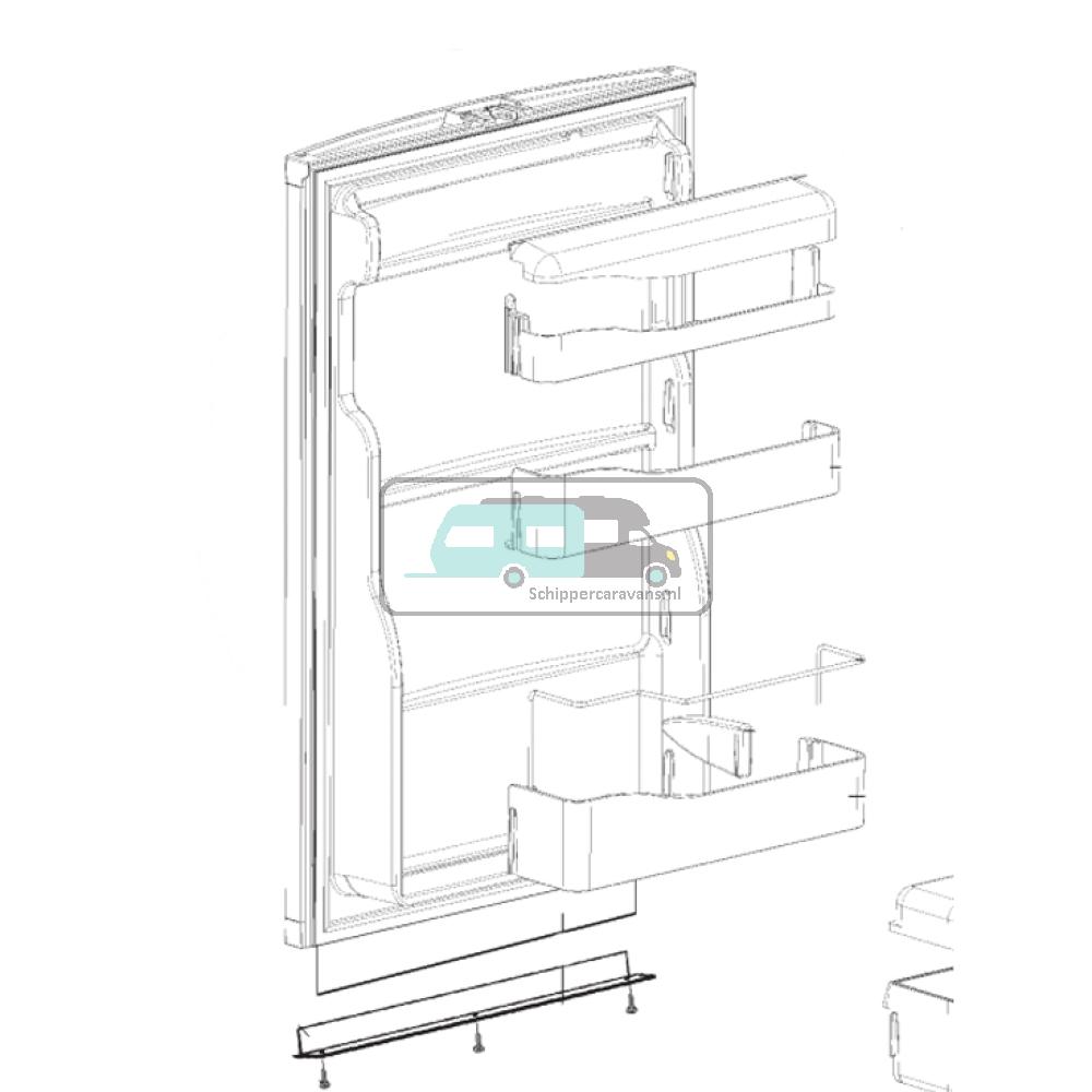 Dometic RM7290L Deur Service Compleet 525x758