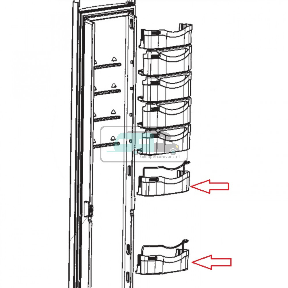 Dometic RML8230 Deurvak Hobby