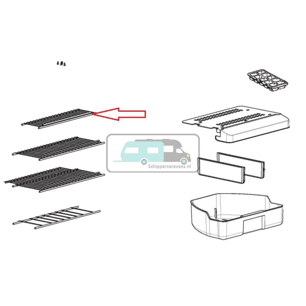 Dometic RMS8550 Rooster Diepvries Verzinkt
