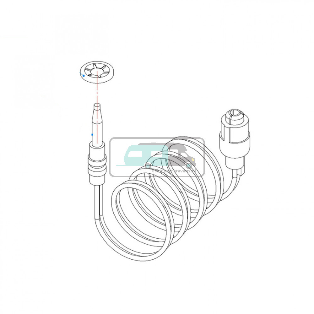 Dometic CU300 Thermokoppel Combi Oven 450mm