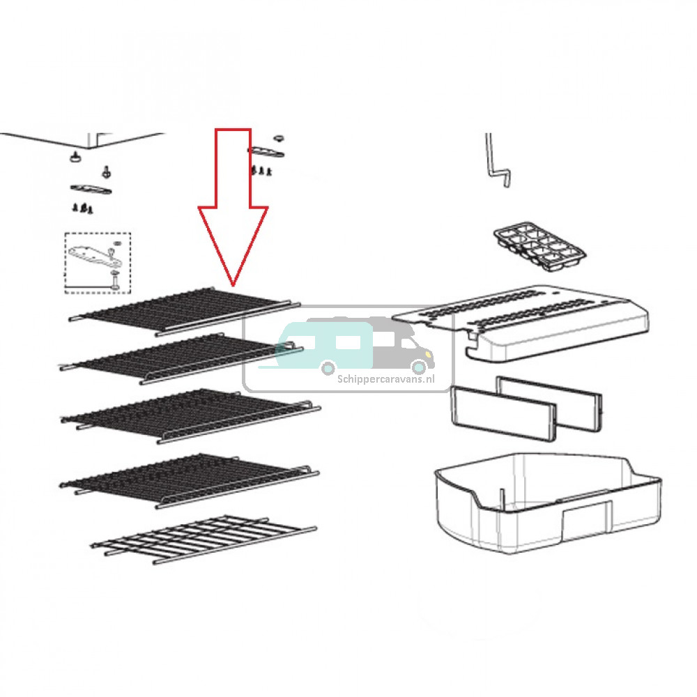 Dometic Rooster Vriesvak