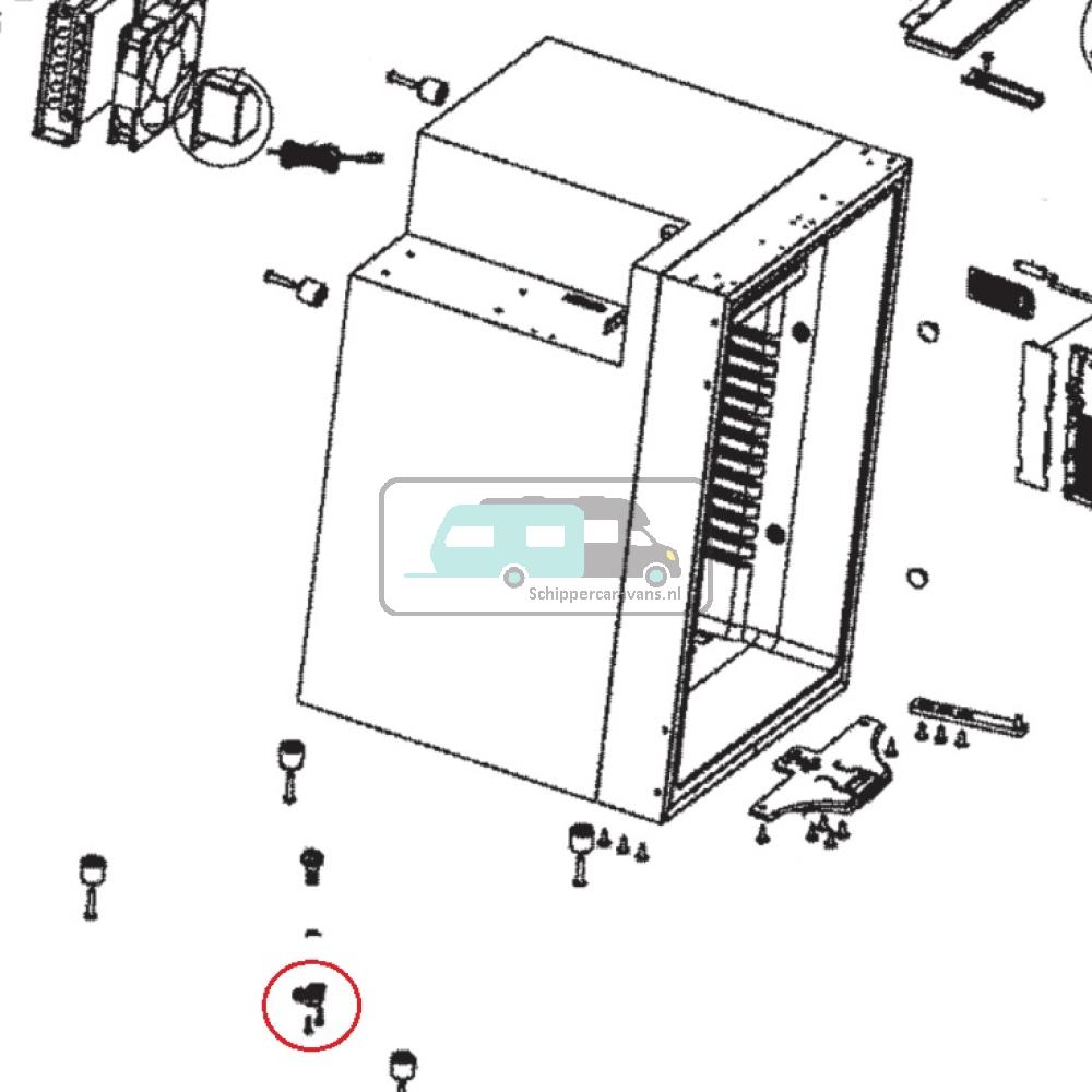 Dometic CRX1140 Afvoer Condensatie