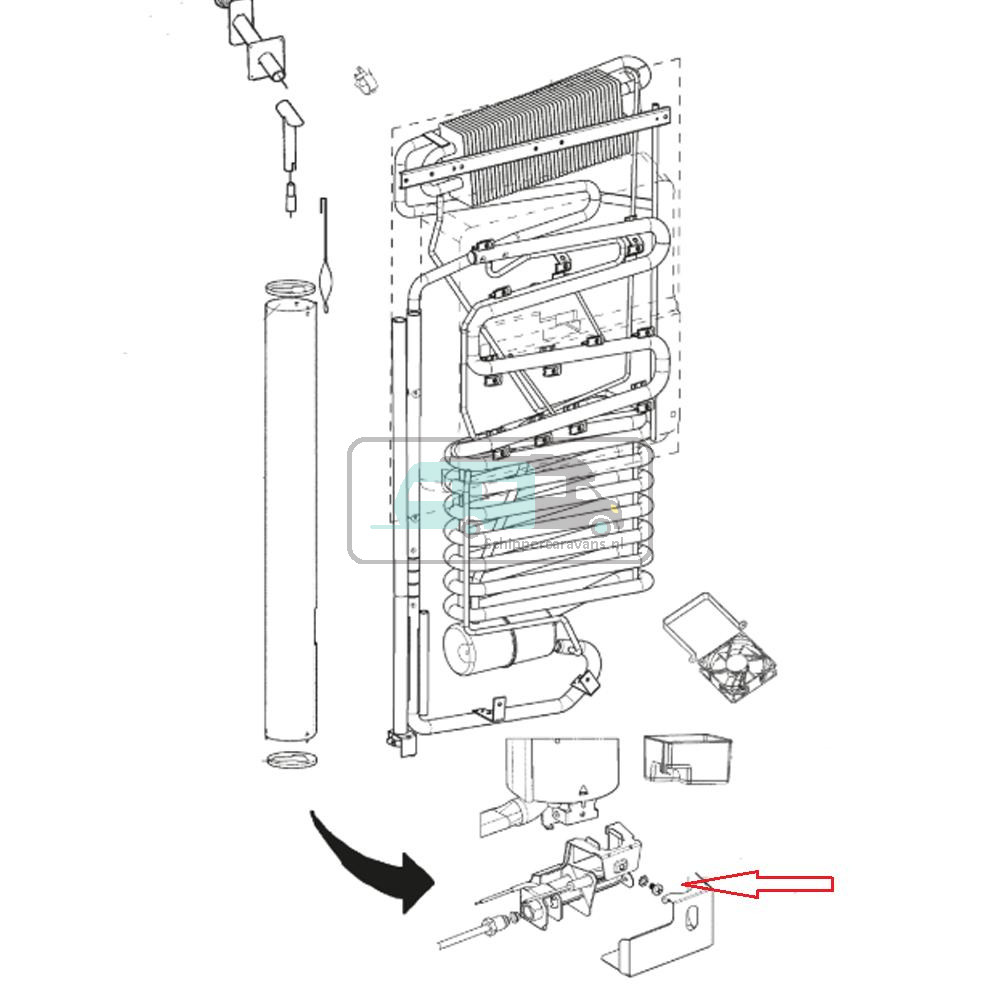 Dometic RMD8551 Gasbrander Kompleet