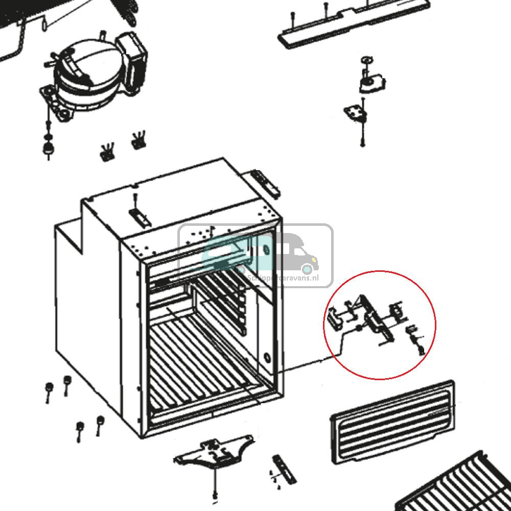 Dometic Coolmatic Thermostaat