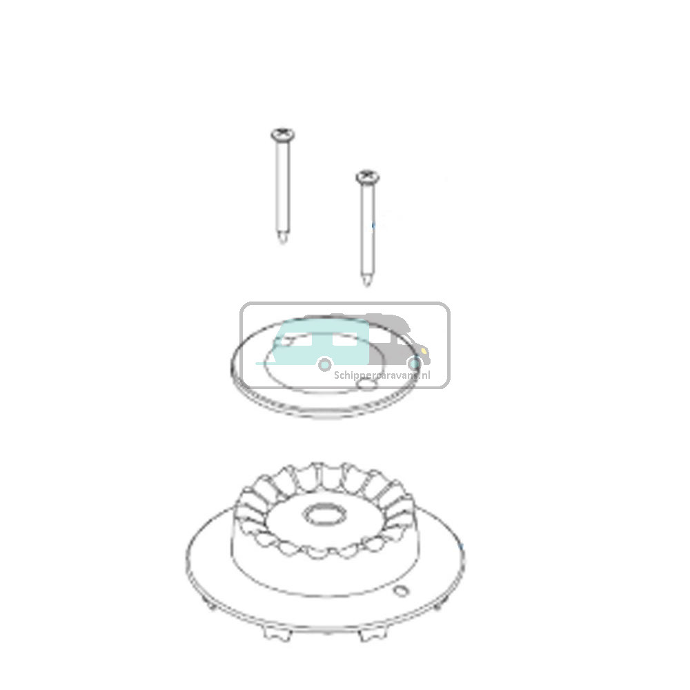 Dometic Branderkop 45mm