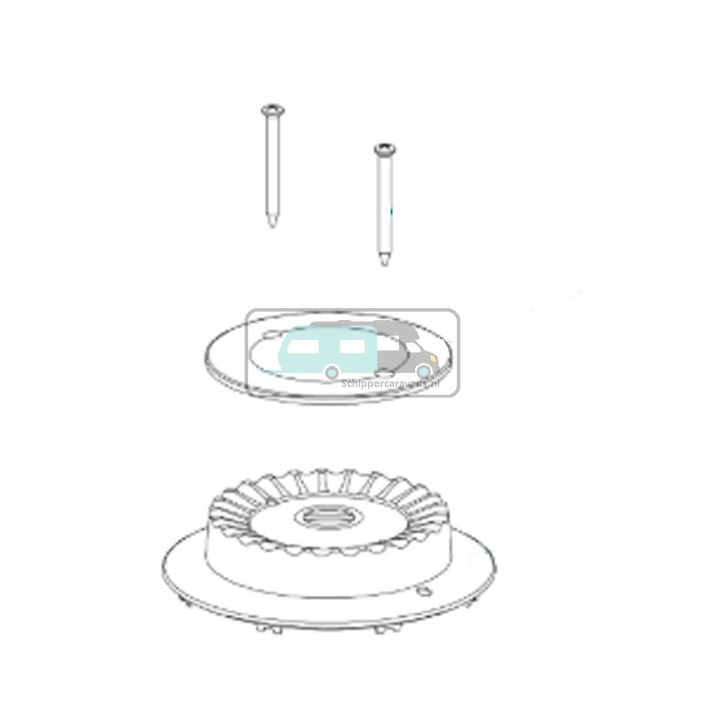 Dometic Branderkop 60mm
