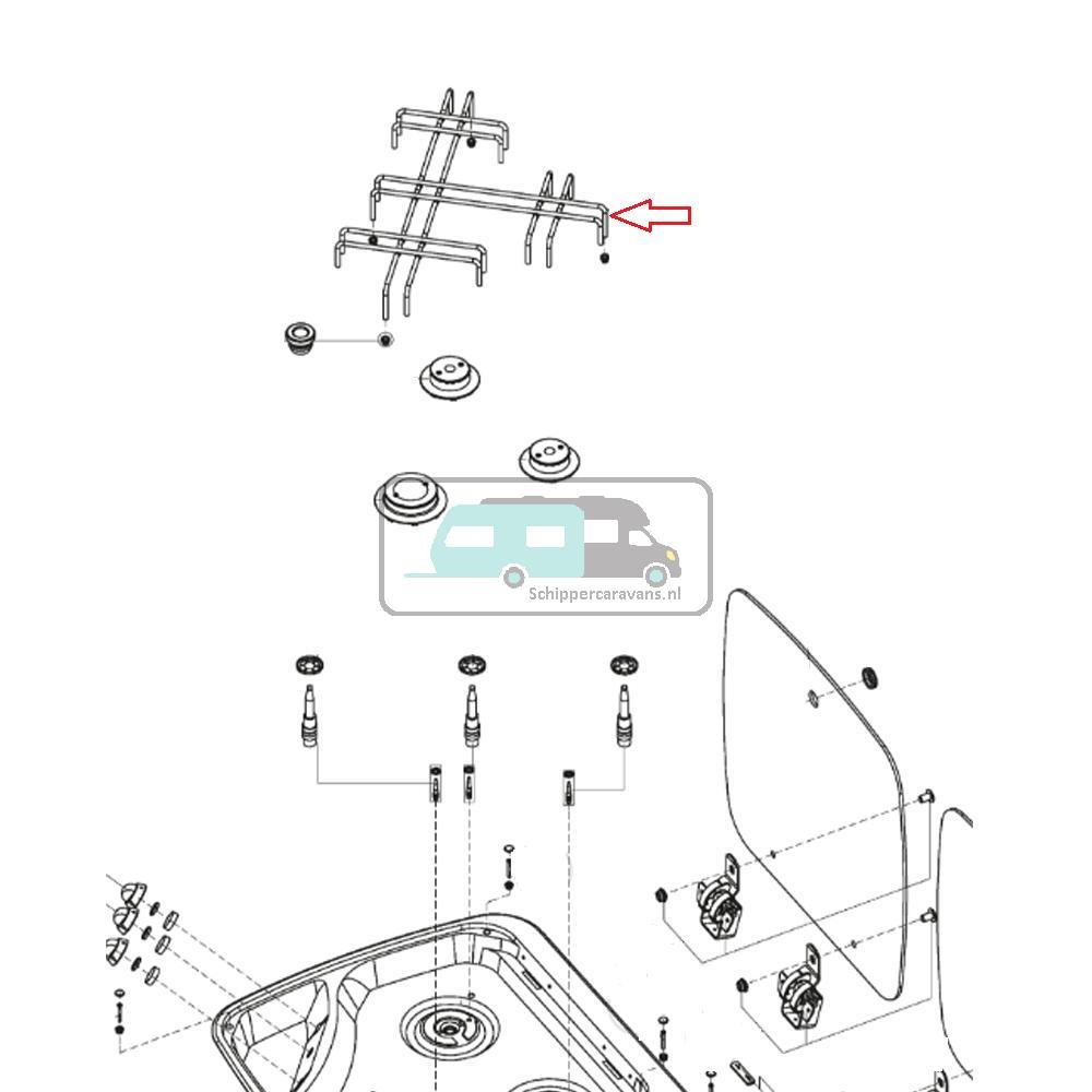 Dometic Combi Komfoort Pannentreef