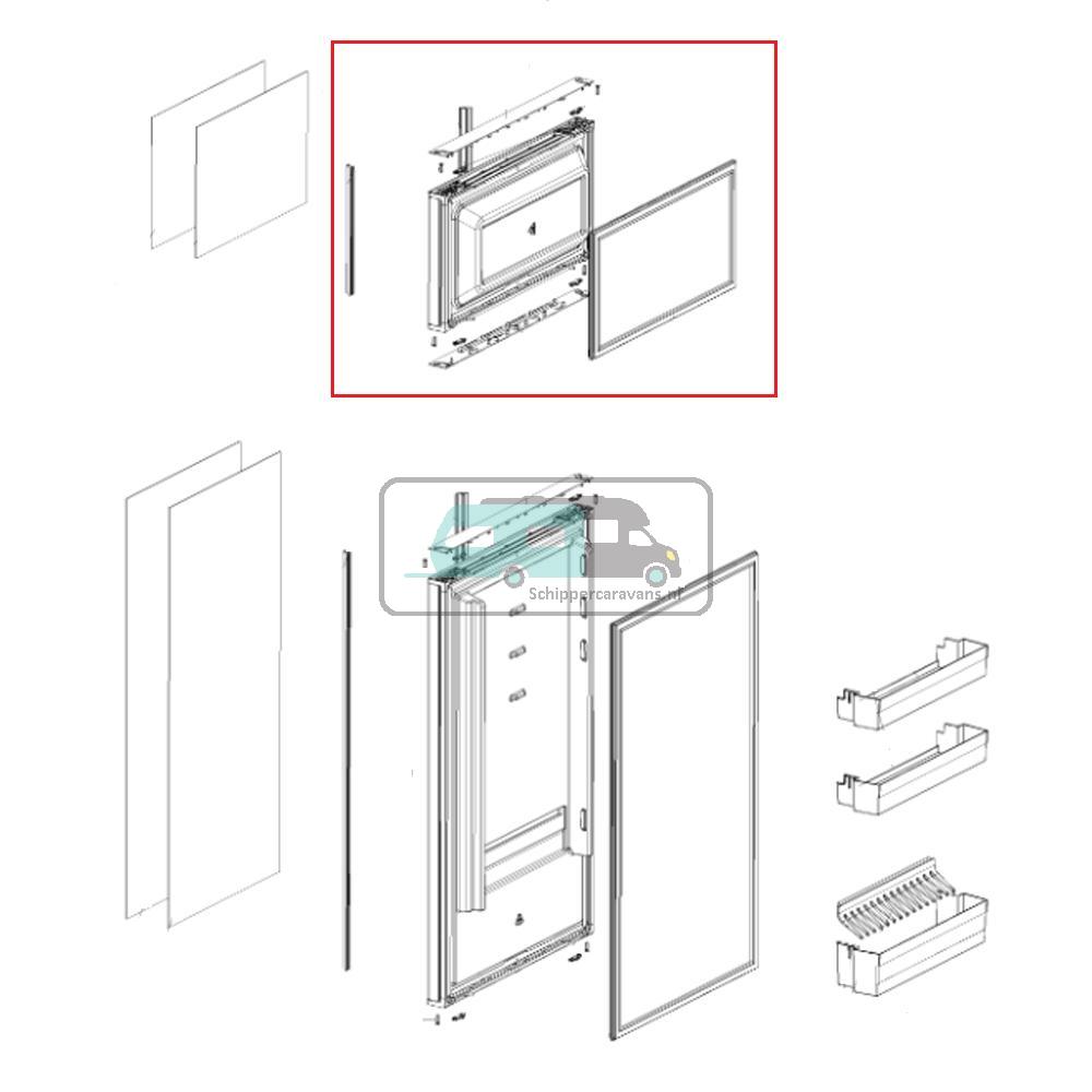 Dometic RM10.5 Diepvriesdeur