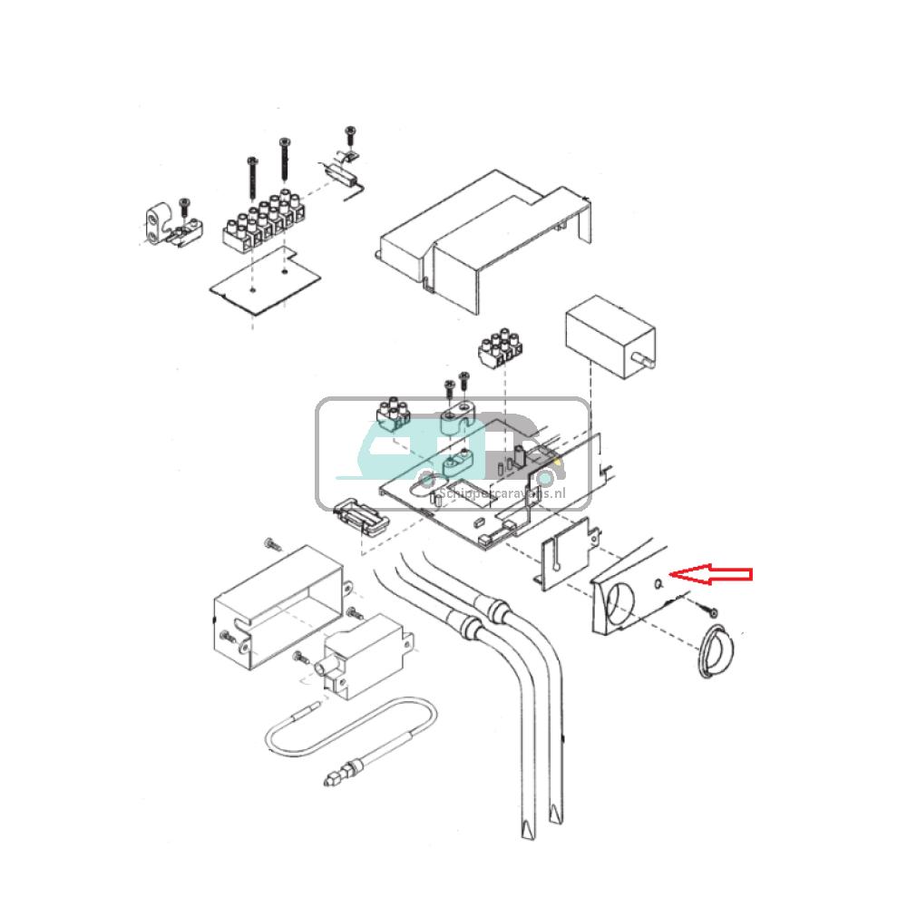 Dometic RM7290L Display Front
