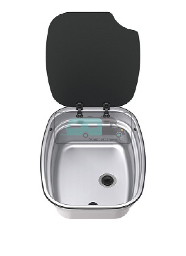Thetford Spoelbak Rechthoekig RVS Argent