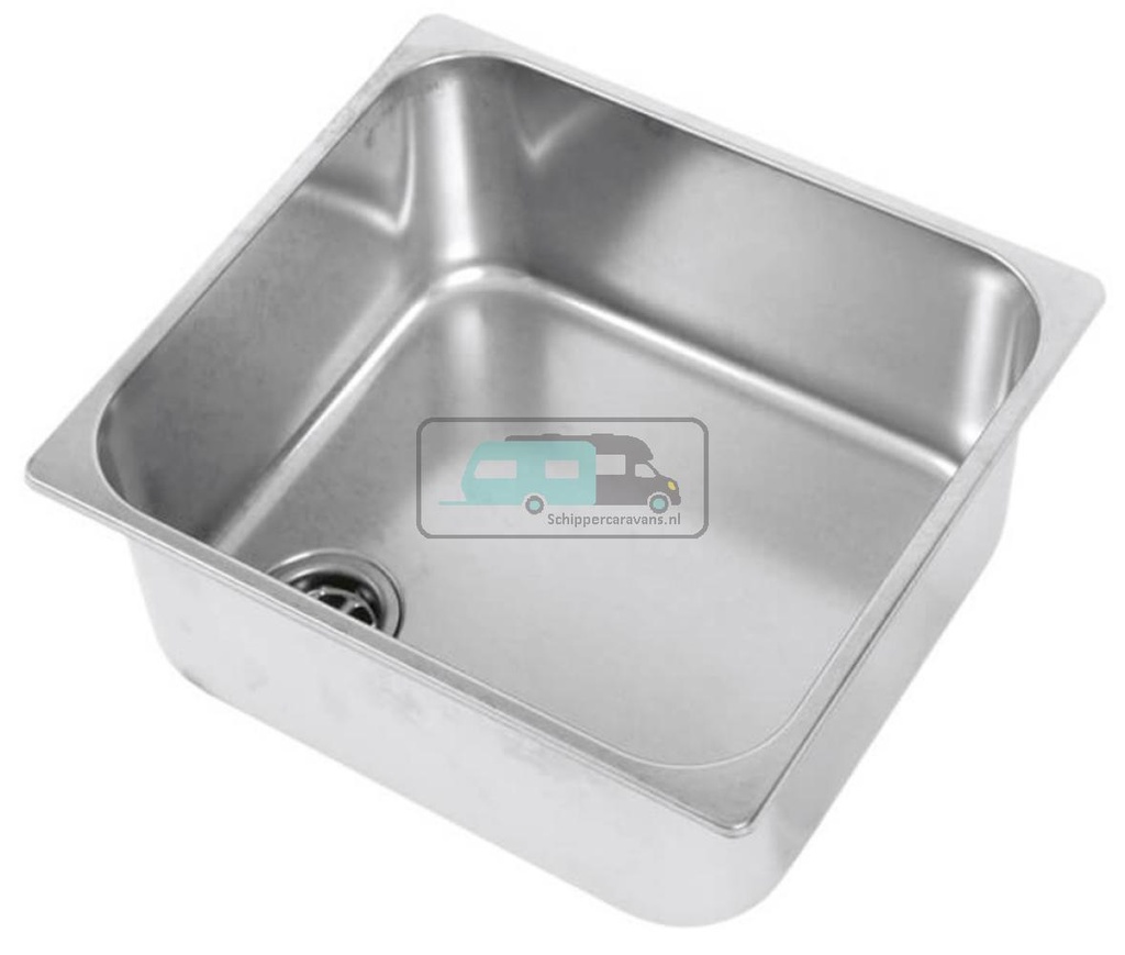 Navy Load Spoelbak Rechthoekig RVS 350x320