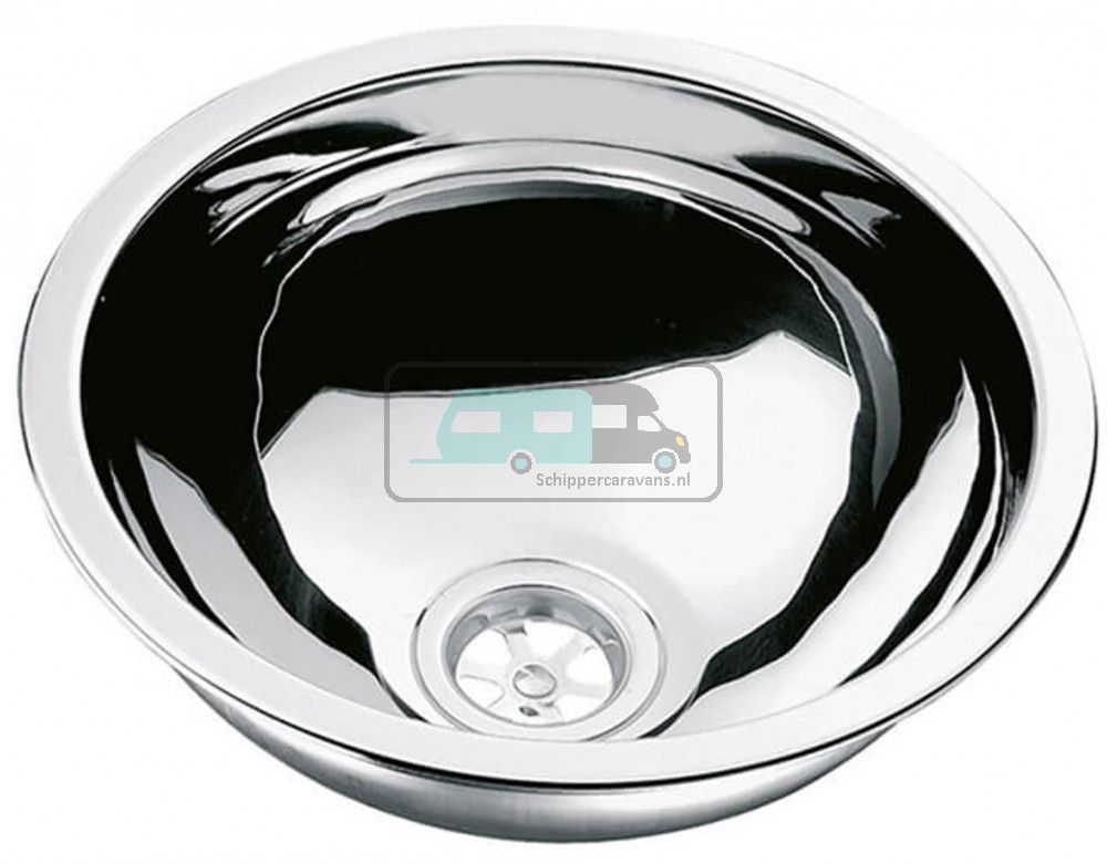 Navy Load Spoelbak Rond RVS Ø30–Ø33