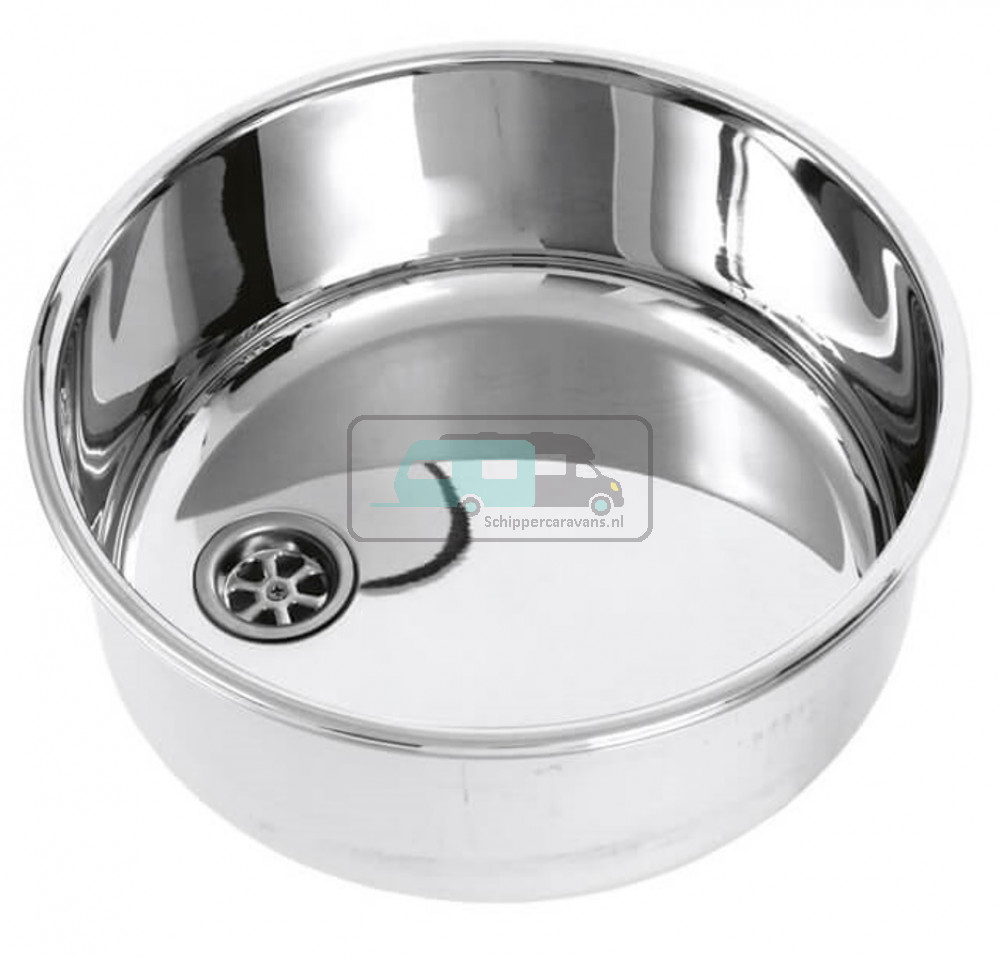 Navy Load Spoelbak Rond RVS Ø36–Ø38,5 H15