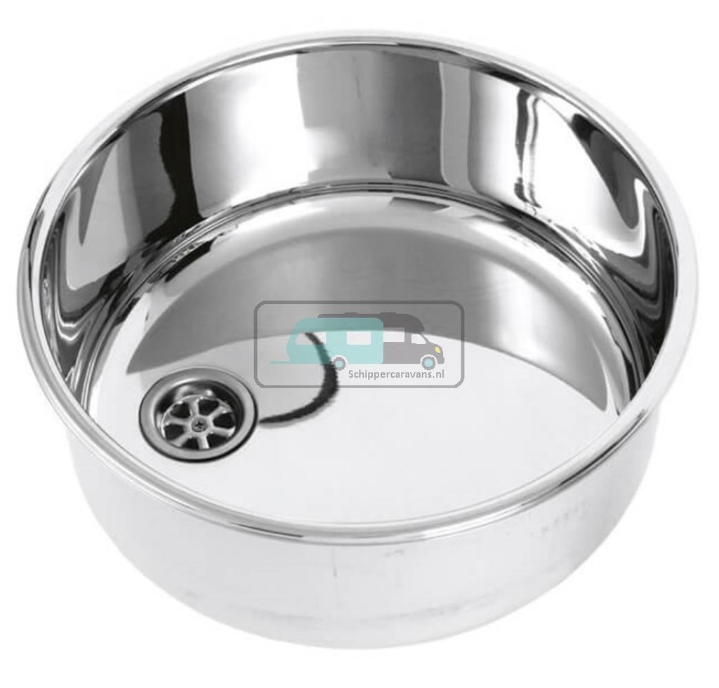 Navy Load Spoelbak Rond RVS Ø36–Ø38,5 H15