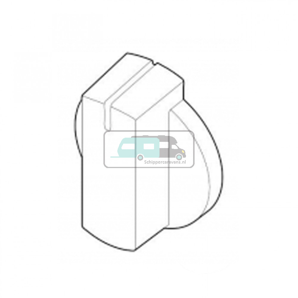 Thetford knop komfoort SHB330 HOB