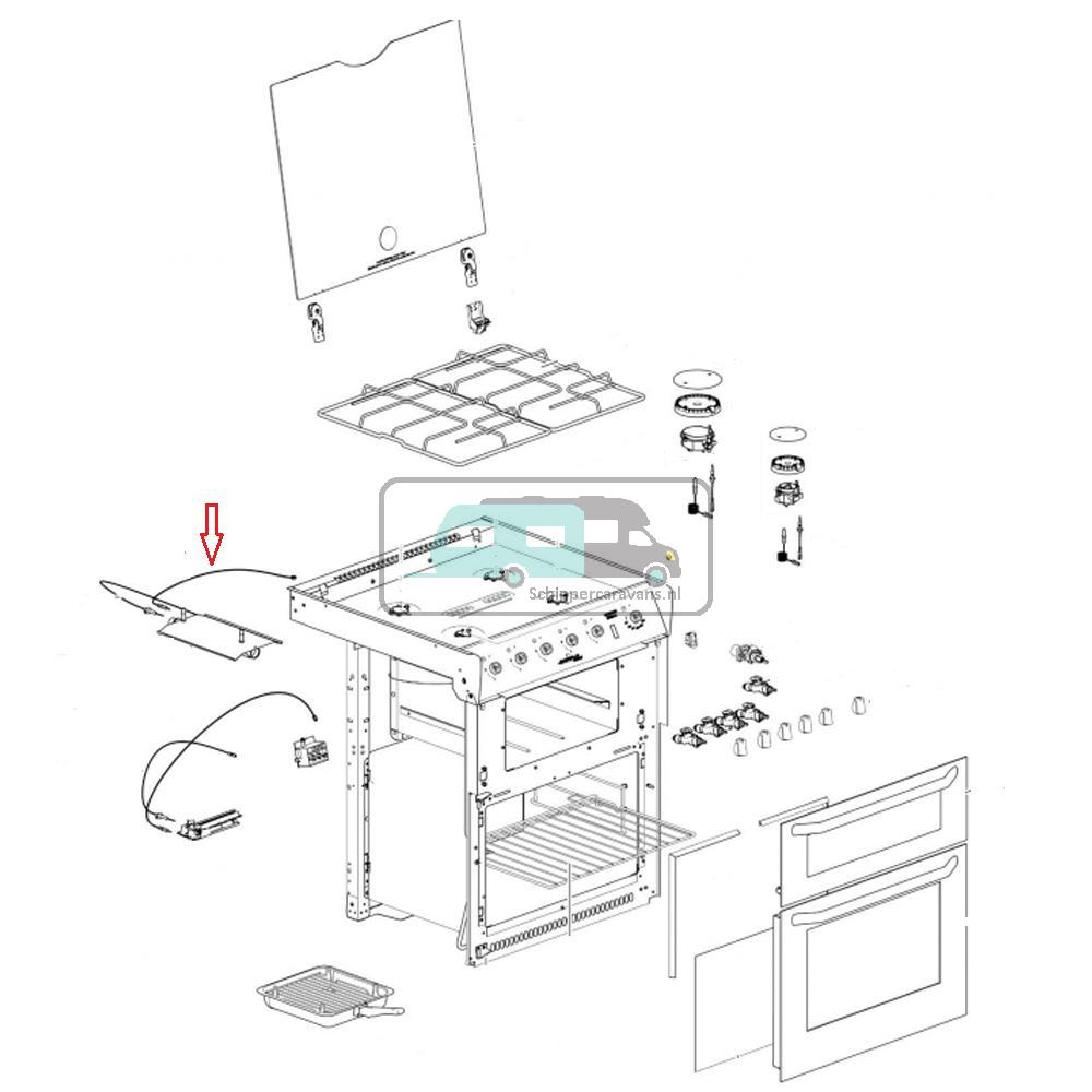 Thetford Midi Prima Thermokoppel Grill